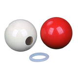 Maxbell Billiards Training Aid Skill Improvement Acrylic with Hole Portable Que Ball English Hole 16mm