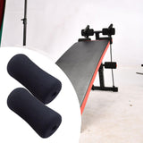Maxbell 2Pcs Foam Foot Pad Rollers Tube Cover for Exercise Machine Abdominal Trainer XL