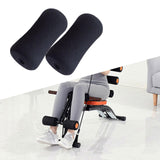 Maxbell 2Pcs Foam Foot Pad Rollers Tube Cover for Exercise Machine Abdominal Trainer L