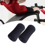 Maxbell 2Pcs Foam Foot Pad Rollers Tube Cover for Exercise Machine Abdominal Trainer L