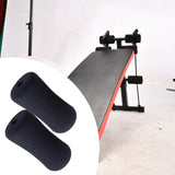 Maxbell 2Pcs Foam Foot Pad Rollers Tube Cover for Exercise Machine Abdominal Trainer L