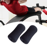 Maxbell 2Pcs Foam Foot Pad Rollers Tube Cover for Exercise Machine Abdominal Trainer S