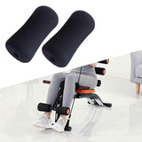 Maxbell 2Pcs Foam Foot Pad Rollers Tube Cover for Exercise Machine Abdominal Trainer S