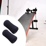 Maxbell 2Pcs Foam Foot Pad Rollers Tube Cover for Exercise Machine Abdominal Trainer S