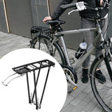 Maxbell Bike Cargo Rack Sturdy Bike Rear Rack for Road Bikes Delivery Commuting with Clamp
