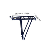 Maxbell Bike Cargo Rack Sturdy Bike Rear Rack for Road Bikes Delivery Commuting No Clamp