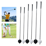 Maxbell Golf Swing Trainer Lightweight Training Aid for Improve Strength Flexibility 1m Black