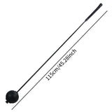 Maxbell Golf Swing Trainer Lightweight Training Aid for Improve Strength Flexibility 1.15m Black