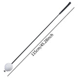 Maxbell Golf Swing Trainer Lightweight Training Aid for Improve Strength Flexibility 1.15m White