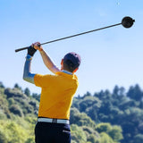 Maxbell Golf Swing Trainer Lightweight Training Aid for Improve Strength Flexibility 1.2m Black