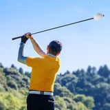 Maxbell Golf Swing Trainer Lightweight Training Aid for Improve Strength Flexibility 1.2m White