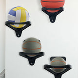 Maxbell Wall Mounted Basketball Holder Durability Practical Sturdy Sports Ball Shelf