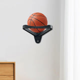 Maxbell Wall Mounted Basketball Holder Durability Practical Sturdy Sports Ball Shelf
