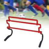 Maxbell Agility Training Hurdle Portable for Jumping Indoor Outdoor Workout Football Red