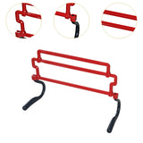 Maxbell Agility Training Hurdle Portable for Jumping Indoor Outdoor Workout Football Red