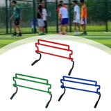 Maxbell Agility Training Hurdle Portable for Jumping Indoor Outdoor Workout Football Red