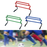 Maxbell Agility Training Hurdle Portable for Jumping Indoor Outdoor Workout Football Red