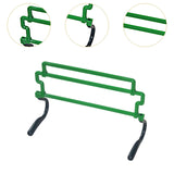 Maxbell Agility Training Hurdle Portable for Jumping Indoor Outdoor Workout Football Green