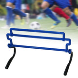 Maxbell Agility Training Hurdle Portable for Jumping Indoor Outdoor Workout Football Blue