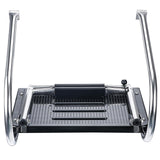 Maxbell 2 Steps Boat Ladder Swim Ladder Accessories Anti Slip Premium Folding Ladder Black
