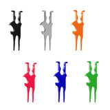 Maxbell Golf Cigar Holder Clip Accessories Gear Ball Marker for Party Golfer Outdoor black