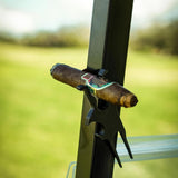 Maxbell Golf Cigar Holder Clip Accessories Gear Ball Marker for Party Golfer Outdoor black