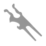 Maxbell Golf Cigar Holder Clip Accessories Gear Ball Marker for Party Golfer Outdoor gray