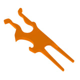 Maxbell Golf Cigar Holder Clip Accessories Gear Ball Marker for Party Golfer Outdoor orange