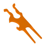 Maxbell Golf Cigar Holder Clip Accessories Gear Ball Marker for Party Golfer Outdoor orange