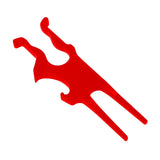 Maxbell Golf Cigar Holder Clip Accessories Gear Ball Marker for Party Golfer Outdoor red