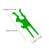 Maxbell Golf Cigar Holder Clip Accessories Gear Ball Marker for Party Golfer Outdoor green