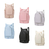 Maxbell Tennis Backpack Decor Racket Shoulder Bag for Outdoor Activities Camping Gym Khaki