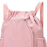 Maxbell Tennis Backpack Decor Racket Shoulder Bag for Outdoor Activities Camping Gym Pink