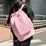 Maxbell Tennis Backpack Decor Racket Shoulder Bag for Outdoor Activities Camping Gym Pink