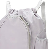 Maxbell Tennis Backpack Decor Racket Shoulder Bag for Outdoor Activities Camping Gym Grey