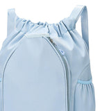 Maxbell Tennis Backpack Decor Racket Shoulder Bag for Outdoor Activities Camping Gym Blue