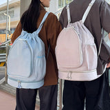 Maxbell Tennis Backpack Decor Racket Shoulder Bag for Outdoor Activities Camping Gym Blue