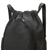 Maxbell Tennis Backpack Decor Racket Shoulder Bag for Outdoor Activities Camping Gym Black