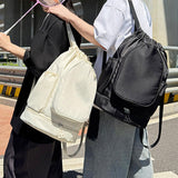 Maxbell Tennis Backpack Decor Racket Shoulder Bag for Outdoor Activities Camping Gym Black