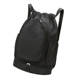 Maxbell Tennis Backpack Decor Racket Shoulder Bag for Outdoor Activities Camping Gym Black