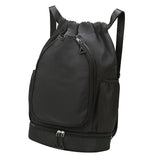 Maxbell Tennis Backpack Decor Racket Shoulder Bag for Outdoor Activities Camping Gym Black