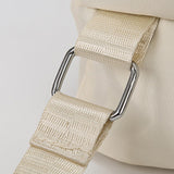 Maxbell Tennis Backpack Decor Racket Shoulder Bag for Outdoor Activities Camping Gym Beige