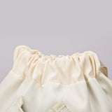 Maxbell Tennis Backpack Decor Racket Shoulder Bag for Outdoor Activities Camping Gym Beige