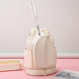 Maxbell Tennis Backpack Decor Racket Shoulder Bag for Outdoor Activities Camping Gym Beige