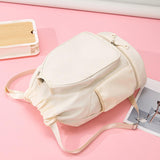 Maxbell Tennis Backpack Decor Racket Shoulder Bag for Outdoor Activities Camping Gym Beige