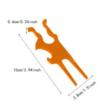 Maxbell Golf Cigar Holder Clip Accessories Bottle Opener for Player Enthusiasts Gift orange