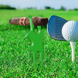 Maxbell Golf Cigar Holder Clip Accessories Bottle Opener for Player Enthusiasts Gift green