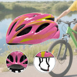 Maxbell Kids Bike Helmet Adjustable Sport Helmet for Skating Outdoor Bicycling Pink