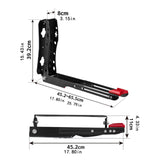 Maxbell Bike Rack Wall Mounted Easy to Install Bike Hanger for Indoor Home Apartment