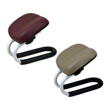 Maxbell Kneeling Stool Prayer Seiza Chair Adjustable Tea Ceremonies Meditation Bench Deep Red